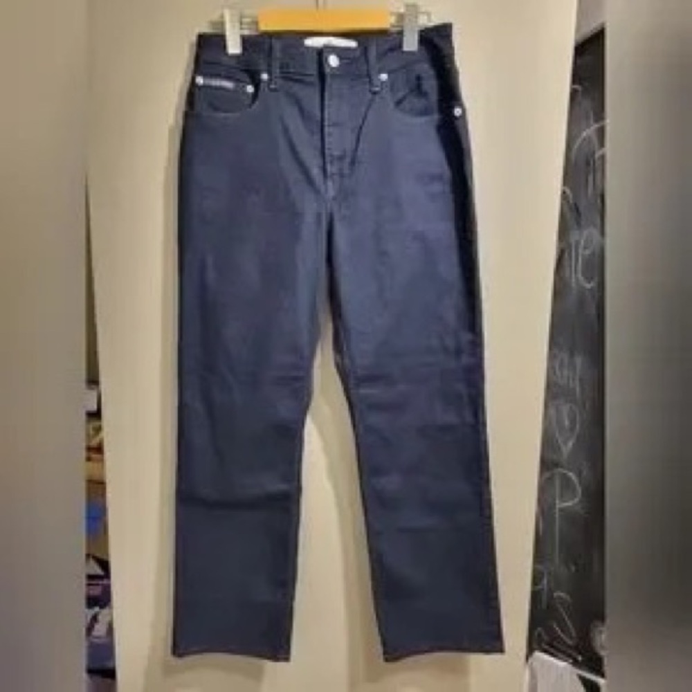 Men's Dark Navy Jeans - Classic Straight Fit